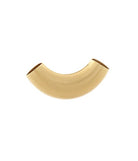 Gold scarf enhancer on a white background.